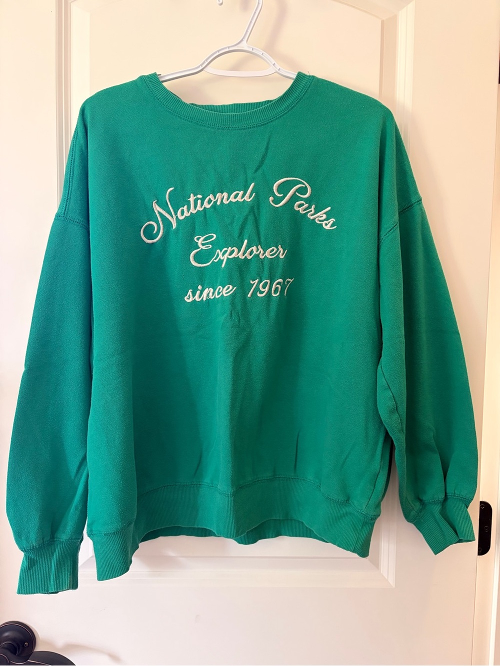 Teal National Parks Explorer Crewneck Sweatshirt